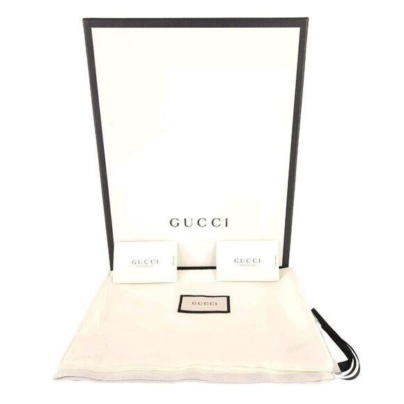 Gucci Rhyton Leather Sneaker US 12.5 46 Mens Fluorescent Neon Yellow - Picture 10 of 14